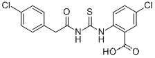 5-클로로-2-[[[[(4-클로로페닐)아세틸]아미노]티오옥소메틸]아미노]-벤조산
