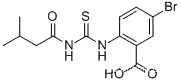 5-BROMO-2-[[[(3-METHYL-1-OXOBUTYL)아미노]티옥소메틸]아미노]-벤조산