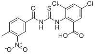 3,5-디클로로-2-[[[(4-메틸-3-니트로벤졸)아미노]티옥소메틸]아미노]-벤조산