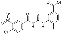 3-[[[(4-클로로-3-니트로벤졸)아미노]티옥소메틸]아미노]-4-메틸-벤조산