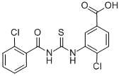 4-클로로-3-[[[(2-클로로벤졸)아미노]티옥소메틸]아미노]-벤조산