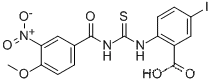 5-IODO-2-[[[(4-METHOXY-3-NITROBENZOYL)아미노]티오옥소메틸]아미노]-벤조산