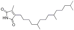 3-メチル-4-(5,9,13-トリメチルテトラデシル)-1H-ピロール-2,5-ジオン