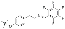 N-[(펜타플루오로페닐)메틸렌]-4-[(트리메틸실릴)옥시]벤젠에탄아민