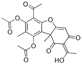 6-アセチル-7,9-ビス(アセチルオキシ)-2-(1-ヒドロキシエチリデン)-8,9b-ジメチル-1,3(2H,9bH)-ジベンゾフランジオン
