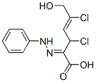 3,5-ジクロロ-6-ヒドロキシ-2-(2-フェニルヒドラゾノ)-4-ヘキセン酸