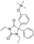 1,3-ジエチル-5-フェニル-5-[3-(トリメチルシロキシ)フェニル]-2,4-イミダゾリジンジオン