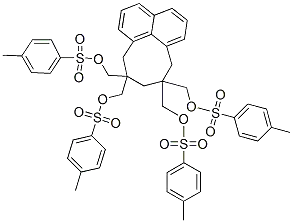 8,8,10,10-테트라키스(p-톨릴술포닐옥시메틸)-8,9,10,11-테트라히드로-7H-시클로옥타[데]나프탈렌