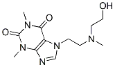 7-[2-[N-(2-ヒドロキシエチル)-N-メチルアミノ]エチル]テオフィリン
