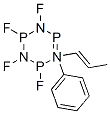 2,2,4,4-テトラフルオロ6-フェニル-6-(1-プロペニル)-1,3,5,2,4,6-トリアザトリホスホリン