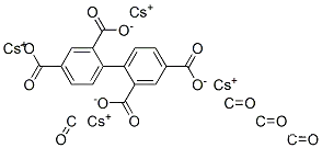 4,4′-カルボニルビスフタル酸テトラセシウム