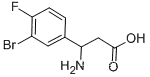 3- 아미노 -3- (3- 브로 모 -4- 플루오로-페닐)-프로피온산