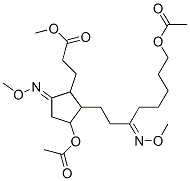 3-아세톡시-2-[8-아세톡시-3-(메톡시이미노)옥틸]-5-(메톡시이미노)-1-사이클로펜탄프로피온산 메틸 에스테르