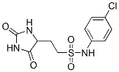 N-(4-클로로페닐)-2-(2,5-디옥소이미다졸리딘-4-일)에탄술폰아미드