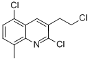 3-(2-클로로에틸)-2,5-디클로로-8-메틸퀴놀린