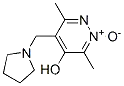 4-피리다지놀, 3,6-디메틸-5-(1-피롤리디닐메틸)-, 2-옥사이드(9CI)