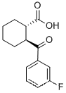 TRANS-2-(3-플루오로벤졸)시클로헥산-1-카르복실산