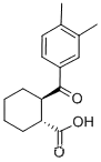 트랜스-2-(3,4-디메틸벤조일)시클로헥산-1-카르복실산