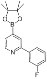 2-(3-플루오로페닐)피리딘-4-붕소산 피나콜 에스테르