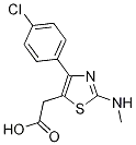 [4-(4-클로로-페닐)-2-메틸아미노-티아졸-5-일]-아세트산