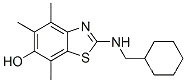 6-벤조티아졸롤, 2-[(시클로헥실메틸)아미노]-4,5,7-트리메틸-