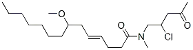 N-(2-クロロ-4-オキソペンチル)-7-メトキシ-N-メチル-4-テトラデセンアミド