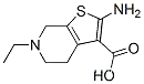 티에노[2,3-c]피리딘-3-카르복실산, 2-아미노-6-에틸-4,5,6,7-테트라히드로-(9CI)