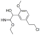 벤젠탄이미드산, 5-(2-클로로에틸)-알파-하이드록시-2-메톡시-, 에틸 에스테르(9CI)