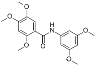 벤자미드, N-(3,5-디메톡시페닐)-2,4,5-트리메톡시-