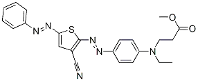 3-[エチル[4-(3-シアノ-5-フェニルアゾ-2-チエニルアゾ)フェニル]アミノ]プロピオン酸メチル