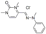 1,2-디히드로-1,3-디메틸-4-[(메틸페닐히드라조노)메틸]-2-옥소피리미디늄 클로라이드