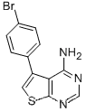 5- (4- 브로 모 페닐) 티에 노 [2,3-D] 피리 미딘 -4- 아민