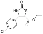 4- (4- 클로로-페닐) -2-OXO-2,3-DIHYDRO-THIAZOLE-5-CARBOXYLIC ACID ETHYL ESTER