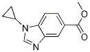 메틸 1-시클로프로필벤즈이미다졸-5-카르복실레이트