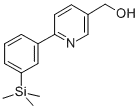 (6-[3-(트리메틸실릴)페닐]피리딘-3-일)메탄올