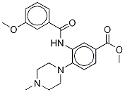 3-[(3-메톡시벤조일)아미노]-4-(4-메틸-1-피페라지닐)벤조산 메틸 에스테르