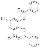 2-(벤질옥시)-5-클로로-3-니트로페닐-벤젠카르복실레이트