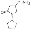 4-(아미노메틸)-1-사이클로펜틸-2-피롤리디논