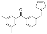 3,5-디메틸-3'-(3-피롤리노메틸)벤조페논