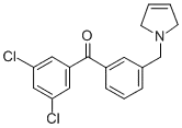 3,5-DICHLORO-3′-(3-PYRROLINOMETHYL) 벤조페논