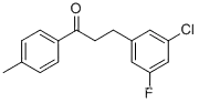 3-(3-CHLORO-5-FLUOROPHENYL)-4'-메틸프로피오페논