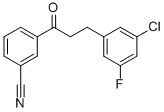 3-(3-클로로-5-플루오로페닐)-3'-시아노프로피오페논