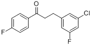 3-(3-클로로-5-플루오로페닐)-4'-플루오로프로피오페논