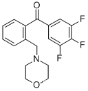 2-MORPHOLINOMETHYL-3',4',5'-트리플루오로벤조페논