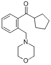 CYCLOPENTYL 2-(MORPHOLINOMETHYL)페닐 케톤