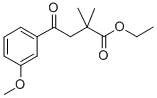 에틸렌 2,2-DIMETHYL-4- (3-METHOXYPHENYL) -4-OXOBUTYRATE