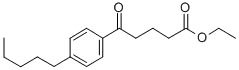 에틸 5-OXO-5-(4-N-펜틸페닐)발레레이트