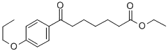 에틸 7-OXO-7-(4-N-프로폭시페닐)헵타노에이트