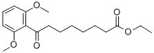 에틸 8- (2,6-DIMETHOXYPHENYL) -8-OXOOCTANOATE