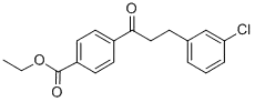 3-(3-클로로페닐)-4'-카보에톡시프로피오페논